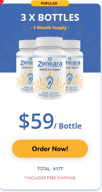 Zeneara - 3 Bottle Pack